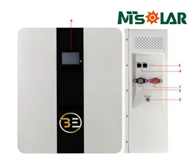 Професионална литиева батерия 100Ah 51.2V